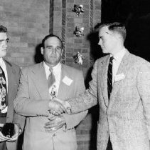 Gilbert Morgan Awarded Youngest Dad with Son Richard by Bob McKeough